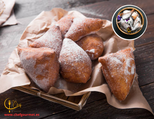 Mandazi fritos con cardamomo y leche de coco, receta tradicional africana.
